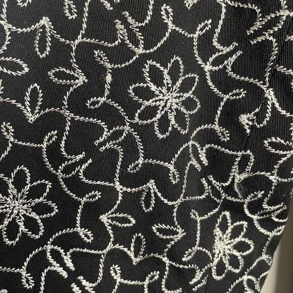 Uniform by John Paul Richard Cotton/Poly EmbroideredWhimsical Blazer  SZ 10 - Picture 11 of 16